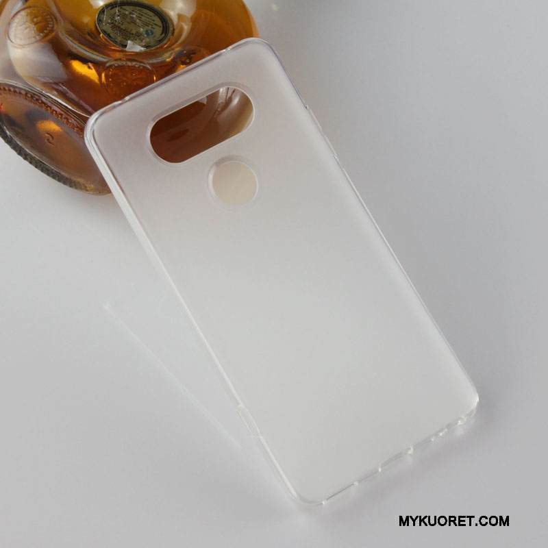 Kuori Lg V20 Pehmeä Neste Valkoinen Pesty Suede, Kotelo Lg V20 Suojaus Liukumaton Murtumaton