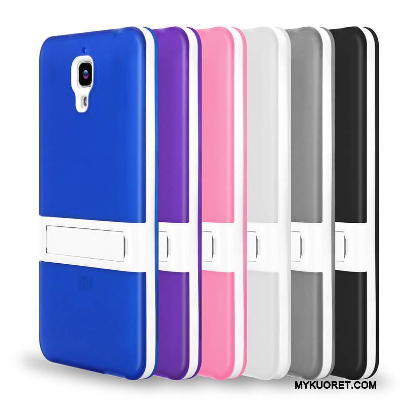 Kuori Mi 4 Silikoni Puhelimen Kuoret Ultra, Kotelo Mi 4 Laukut Pesty Suede Ohut