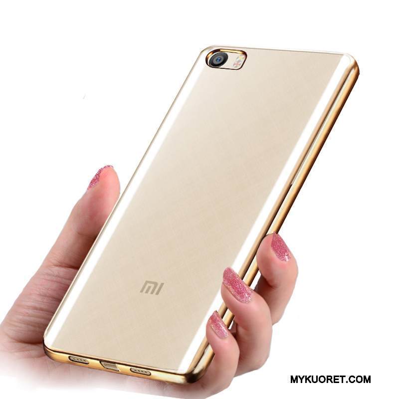 Kuori Mi 5 Laukut Ohut Puhelimen Kuoret, Kotelo Mi 5 Suojaus Ultra Kulta