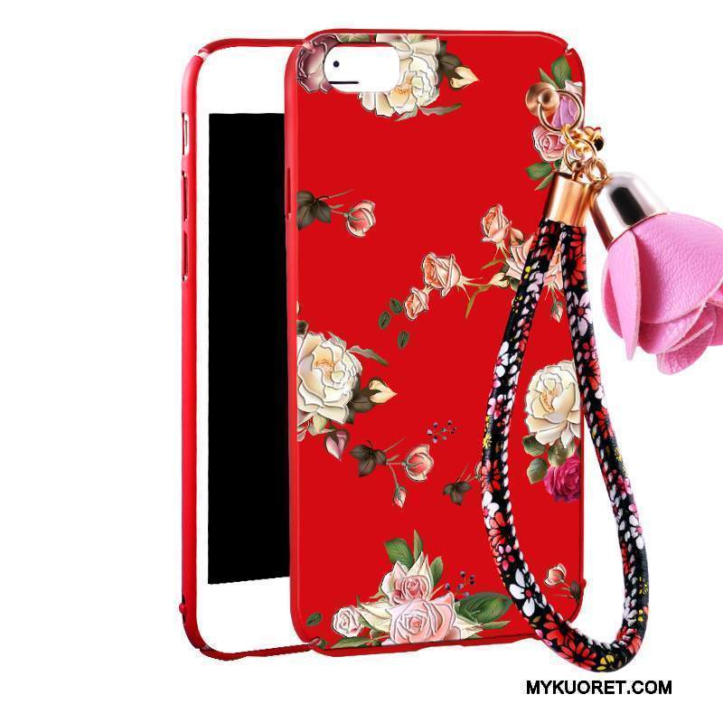 Kuori Mi 5 Luova Pesty Suede Murtumaton, Kotelo Mi 5 Laukut Punainen Trendi