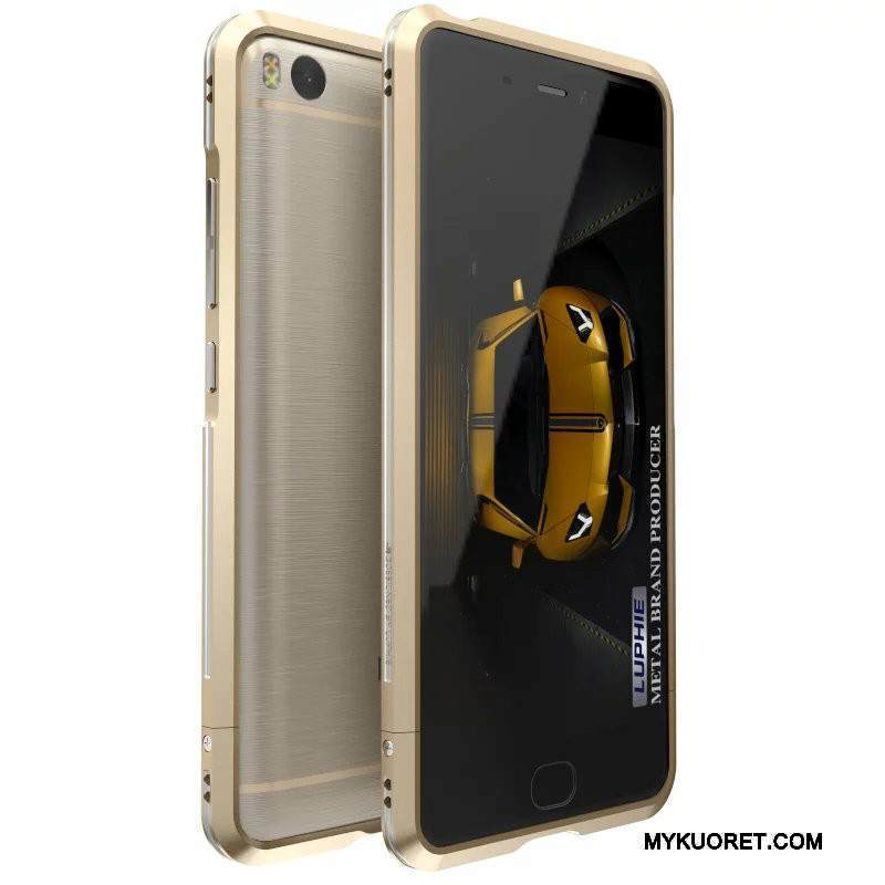 Kuori Mi 5 Metalli Pieni Kehys, Kotelo Mi 5 Suojaus Puhelimen Kuoret Kulta