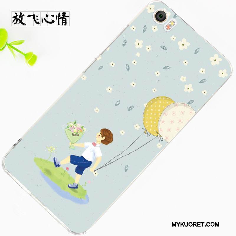 Kuori Mi 5 Pehmeä Neste Persoonallisuus Sininen, Kotelo Mi 5 Silikoni Jauhe Punainen