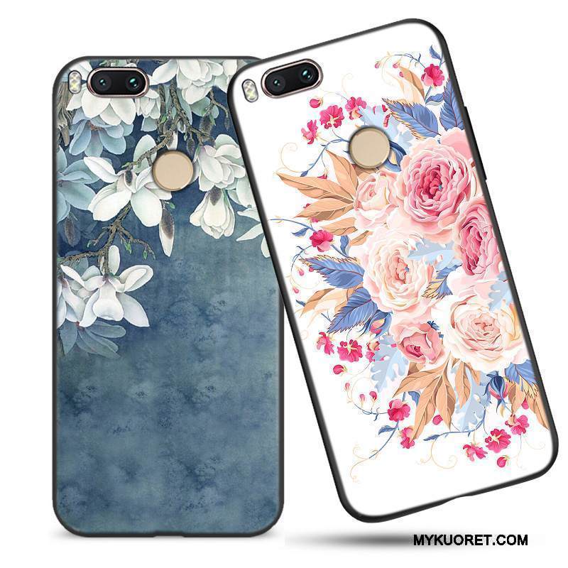 Kuori Mi 5x Laukut Pieni Puhelimen Kuoret, Kotelo Mi 5x Silikoni Sininen Murtumaton