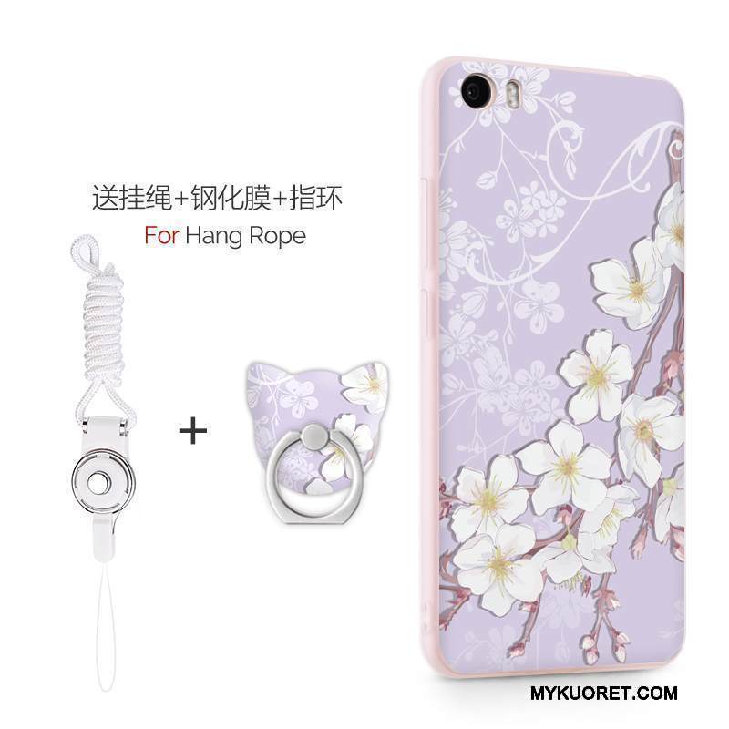 Kuori Mi 5x Laukut Puhelimen Kuoret Pieni, Kotelo Mi 5x Pehmeä Neste Violetti Murtumaton