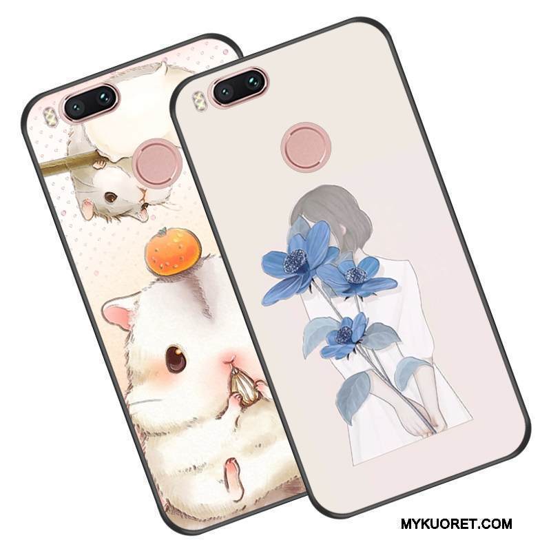 Kuori Mi 5x Luova Pieni Puhelimen Kuoret, Kotelo Mi 5x Pehmeä Neste Persoonallisuus Murtumaton