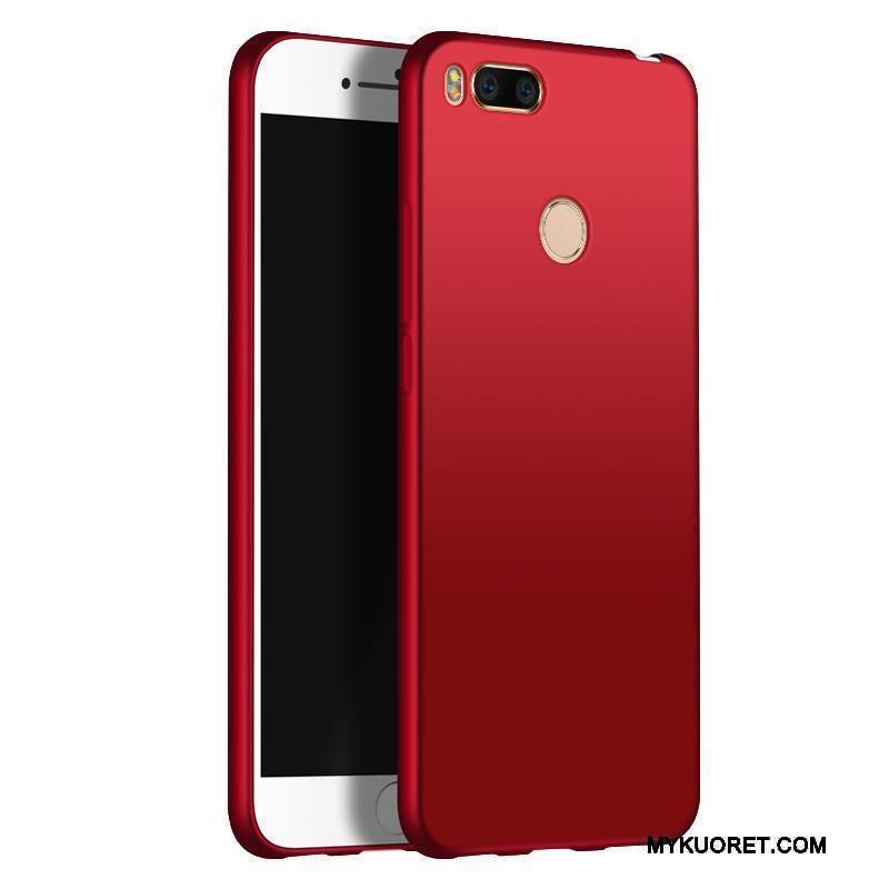 Kuori Mi 5x Luova Puhelimen Kuoret Ohut, Kotelo Mi 5x Silikoni Punainen Pieni