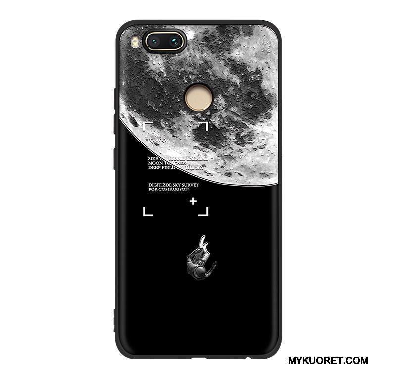 Kuori Mi 5x Pehmeä Neste Persoonallisuus Murtumaton, Kotelo Mi 5x Laukut Musta Ohut