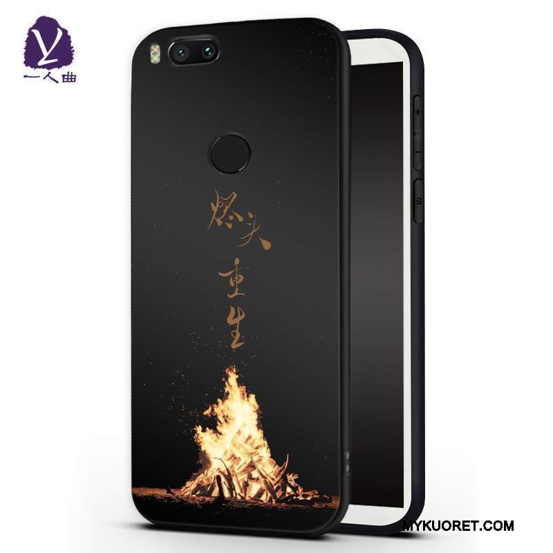 Kuori Mi 5x Silikoni Murtumaton Trendi, Kotelo Mi 5x Luova Ripustettavat Koristeet Pieni