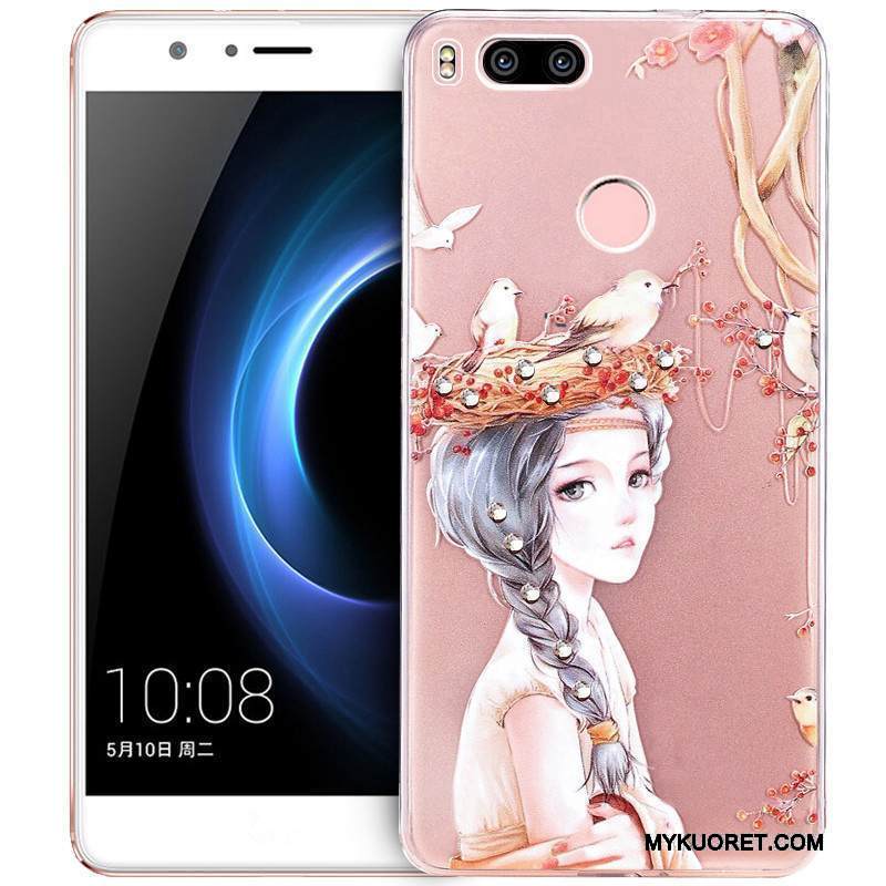 Kuori Mi 5x Silikoni Pieni Murtumaton, Kotelo Mi 5x Laukut Puhelimen Kuoret Ripustettavat Koristeet