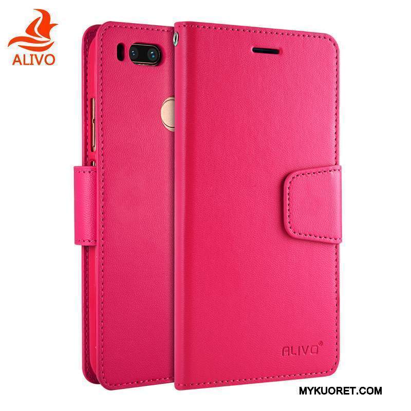 Kuori Mi 5x Suojaus Pieni Murtumaton, Kotelo Mi 5x Silikoni Puhelimen Kuoret Punainen