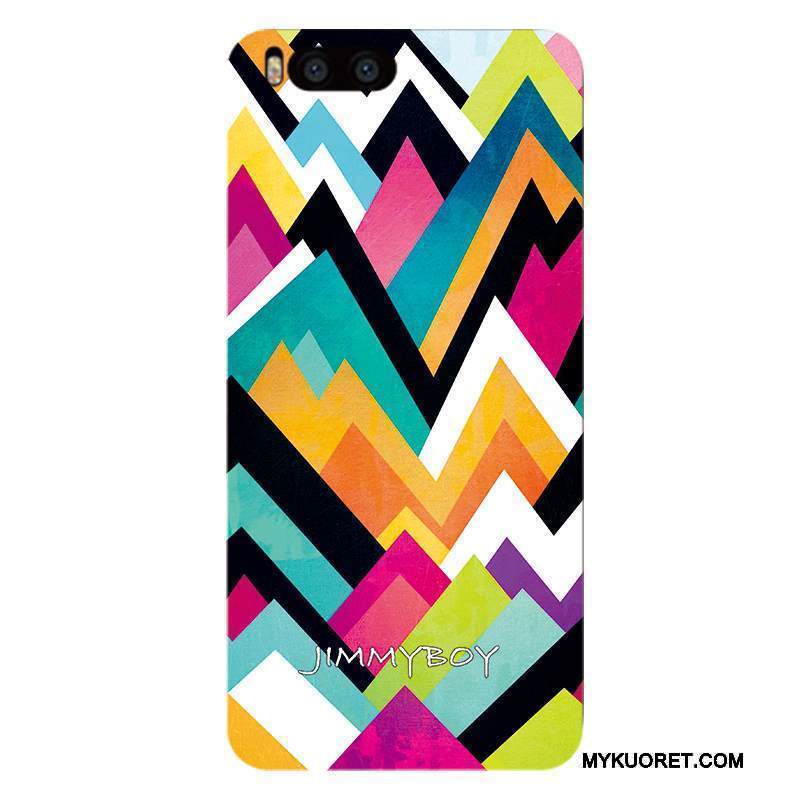 Kuori Mi 6 Laukut Pesty Suede Kova, Kotelo Mi 6 Monivärinen Pieni Puhelimen Kuoret