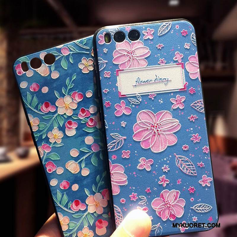 Kuori Mi 6 Silikoni Trendi Pieni, Kotelo Mi 6 Suojaus Persoonallisuus Ripustettavat Koristeet