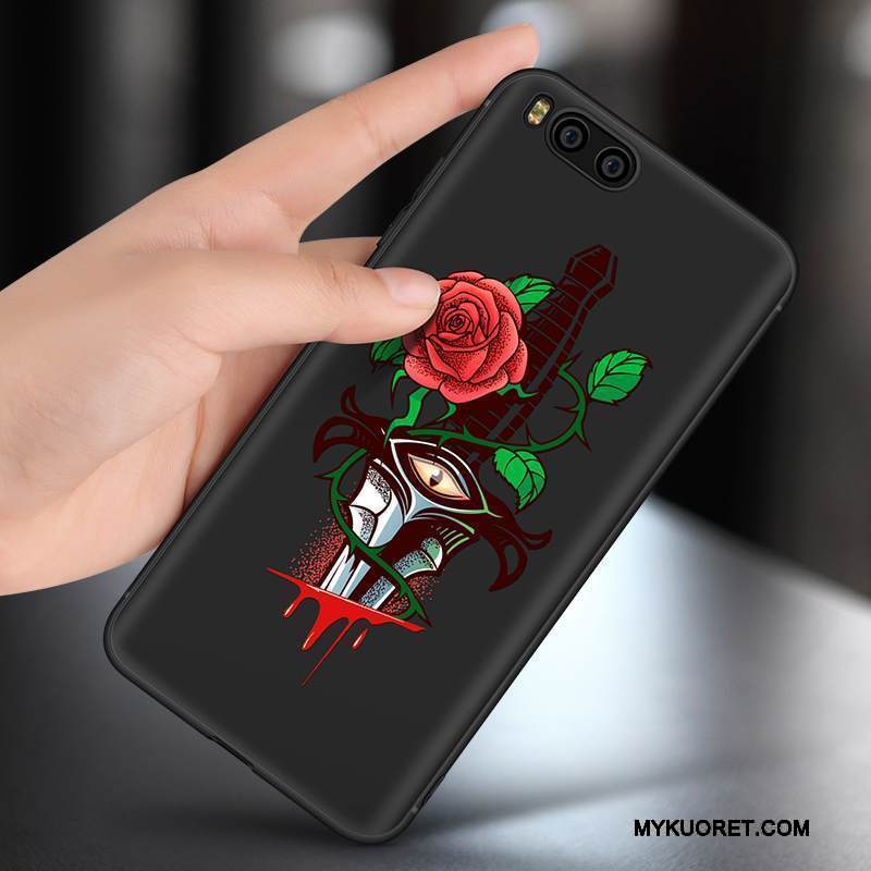 Kuori Mi 6 Suojaus Persoonallisuus Pesty Suede, Kotelo Mi 6 Laukut Ultra Murtumaton