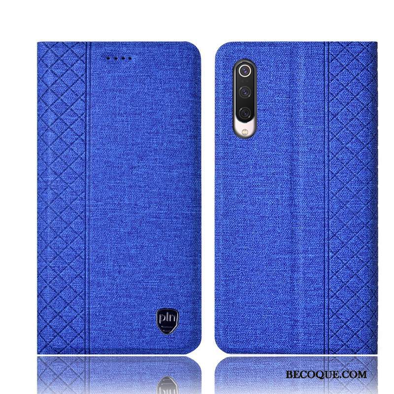 Kuori Mi 9 Lite Laukut Sininen Murtumaton, Kotelo Mi 9 Lite Kuoret Pieni Puhelimen Kuoret