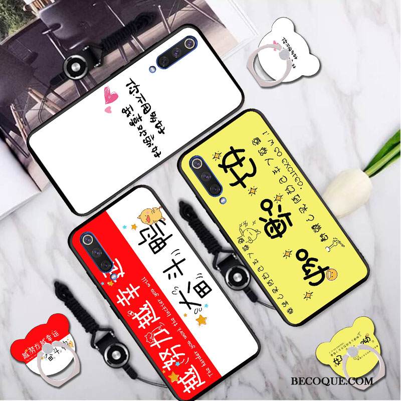 Kuori Mi 9 Se Pehmeä Neste Keltainen Maisema, Kotelo Mi 9 Se Silikoni Puhelimen Kuoret Rengas