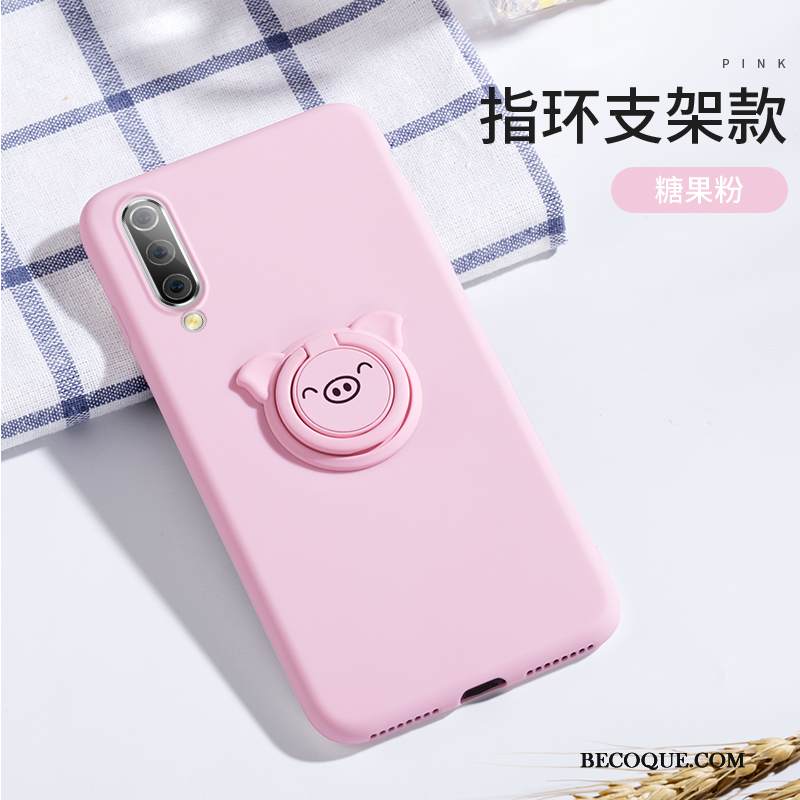 Kuori Mi 9 Se Pehmeä Neste Magneettinen Jauhe, Kotelo Mi 9 Se Tuki Rengas Pieni