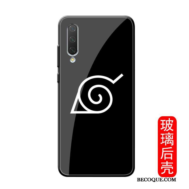 Kuori Mi A3 Suojaus Peili Puhelimen Kuoret, Kotelo Mi A3 Laukut Yksinkertainen Musta