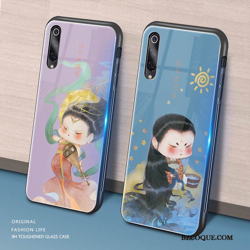 Kuori Mi A3 Suojaus Puhelimen Kuoret Punainen, Kotelo Mi A3 Kiinalainen Tyyli Pieni