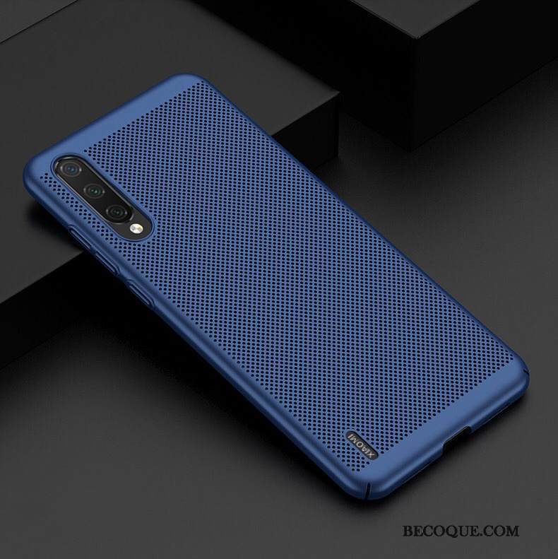 Kuori Mi A3 Suojaus Sininen Hengittävä, Kotelo Mi A3 Pesty Suede Puhelimen Kuoret