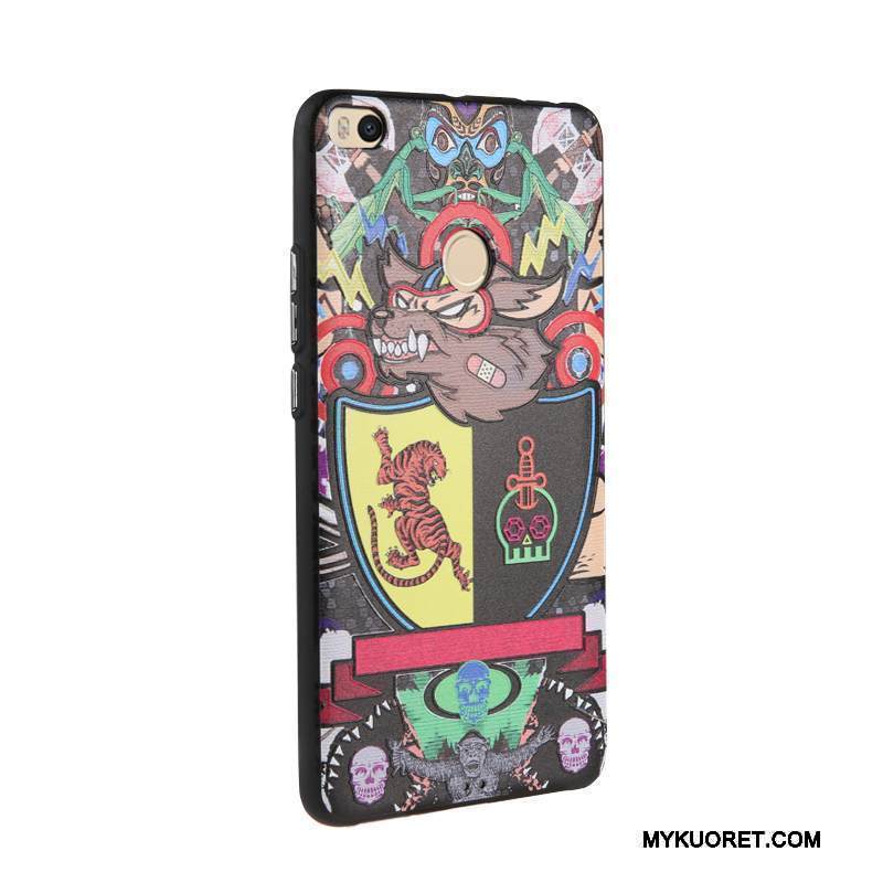 Kuori Mi Max 2 Kohokuviointi Liiketoiminta Puhelimen Kuoret, Kotelo Mi Max 2 Pehmeä Neste Pieni Trendi