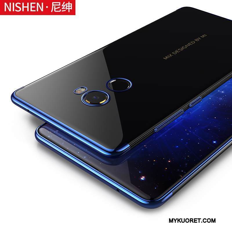 Kuori Mi Max 2 Suojaus Sininen Persoonallisuus, Kotelo Mi Max 2 Luova Murtumaton Pieni