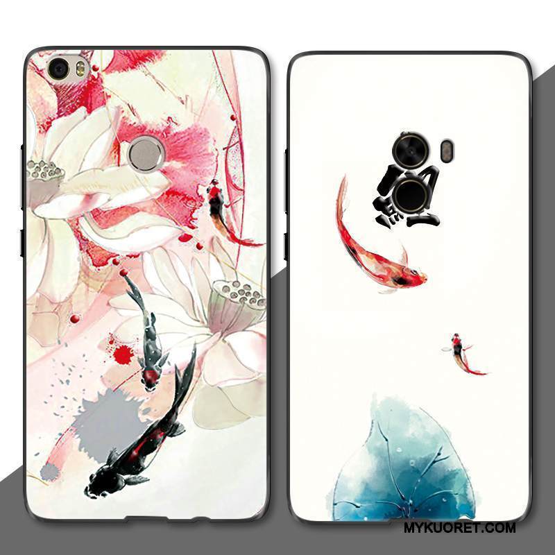 Kuori Mi Max 2 Tila Puhelimen Kuoret Muste, Kotelo Mi Max 2 Laukut Kiinalainen Tyyli Kova