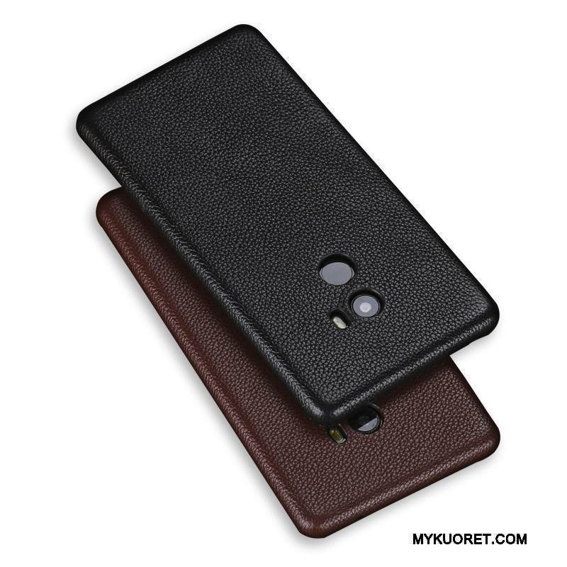 Kuori Mi Max 2 Ylellisyys Trendi Persoonallisuus, Kotelo Mi Max 2 Nahka Pieni Musta