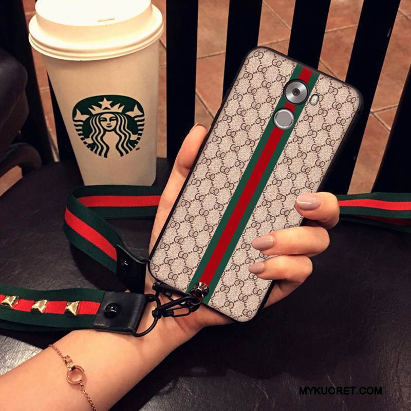 Kuori Mi Mix 2 Pehmeä Neste Ripustettava Kaula Khaki, Kotelo Mi Mix 2 Suojaus Puhelimen Kuoret Tuuli