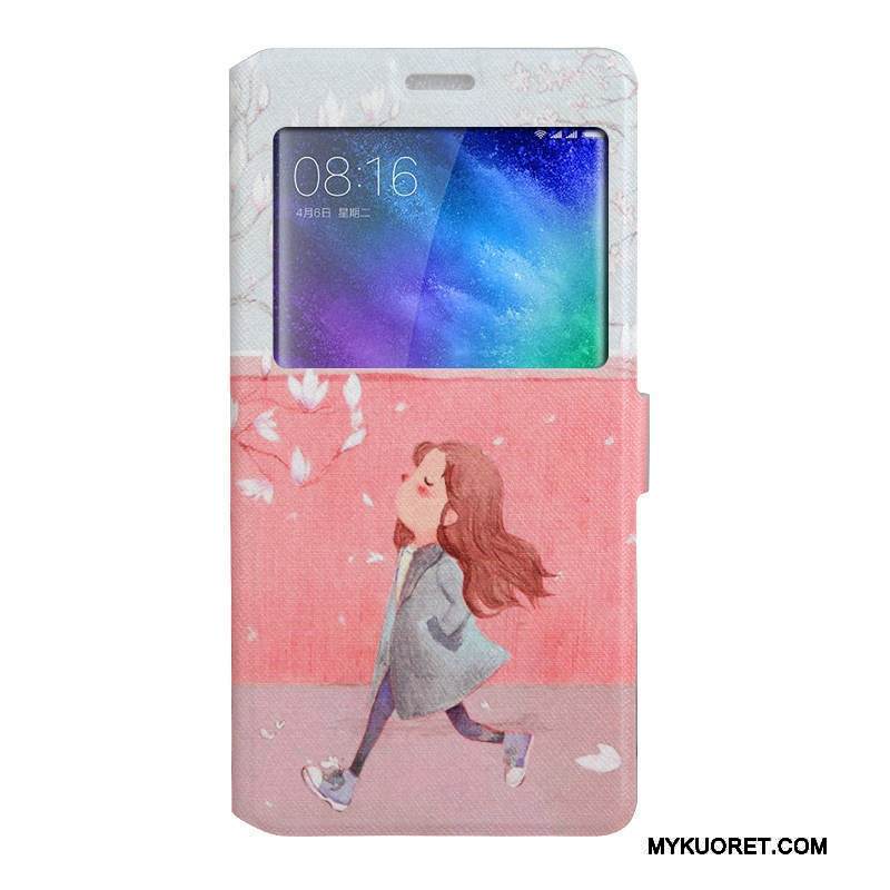 Kuori Mi Note 2 Kuoret Avaa Ikkuna Jauhe, Kotelo Mi Note 2 Sarjakuva Puhelimen Kuoret Trendi
