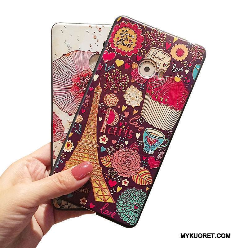 Kuori Mi Note 2 Laukut Puhelimen Kuoret Murtumaton, Kotelo Mi Note 2 Kohokuviointi Pieni