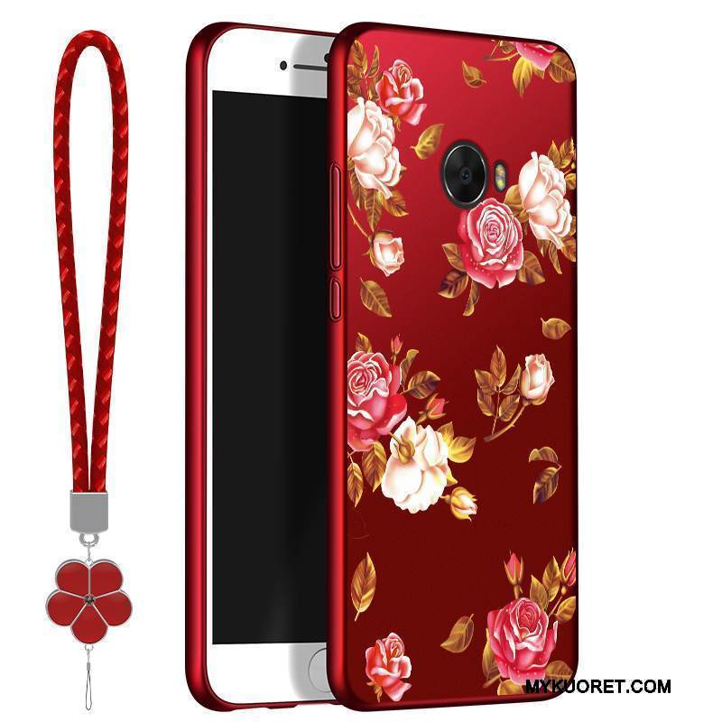 Kuori Mi Note 2 Pehmeä Neste Uusi Puhelimen Kuoret, Kotelo Mi Note 2 Suojaus Pieni Punainen