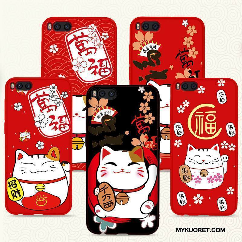 Kuori Mi Note 2 Silikoni Kissa Murtumaton, Kotelo Mi Note 2 Laukut Pieni Rikkaus