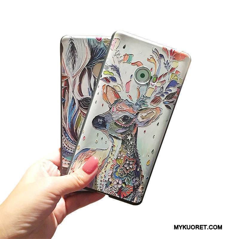 Kuori Mi Note 2 Silikoni Puhelimen Kuoret Pieni, Kotelo Mi Note 2 Tuki Musta Pesty Suede