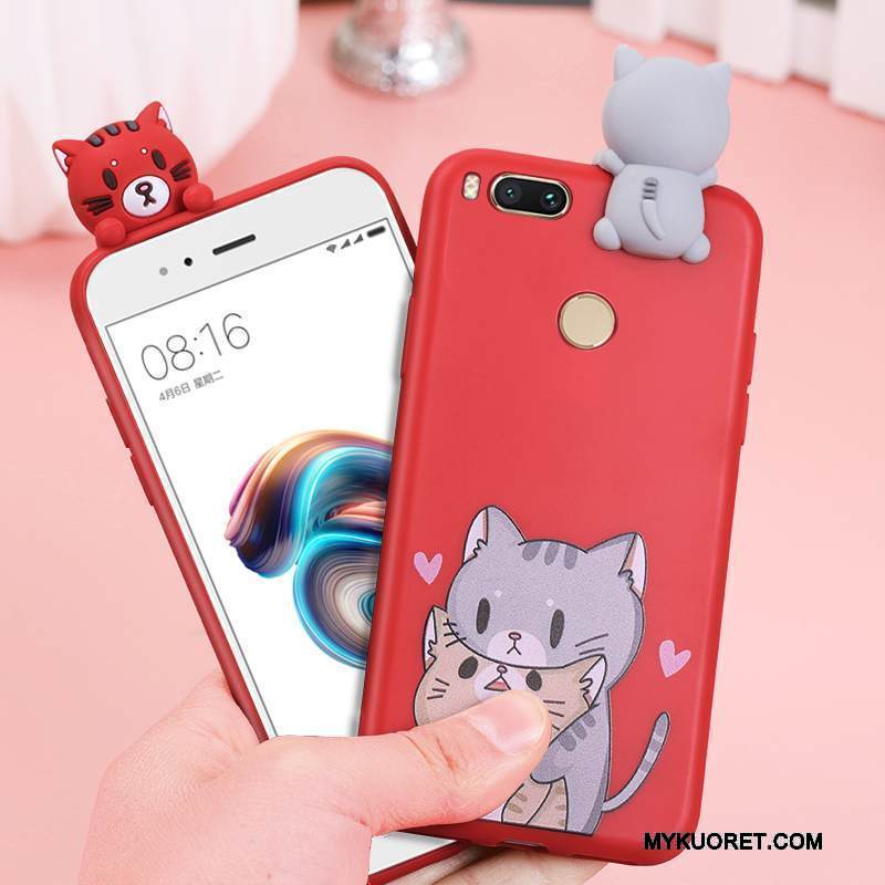 Kuori Mi Note 3 Pehmeä Neste Punainen Puhelimen Kuoret, Kotelo Mi Note 3 Laukut Pesty Suede Pieni