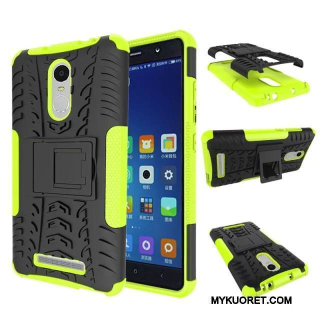 Kuori Mi Note 3 Suojaus Murtumaton Pieni, Kotelo Mi Note 3 Sarjakuva Puhelimen Kuoret Vihreä