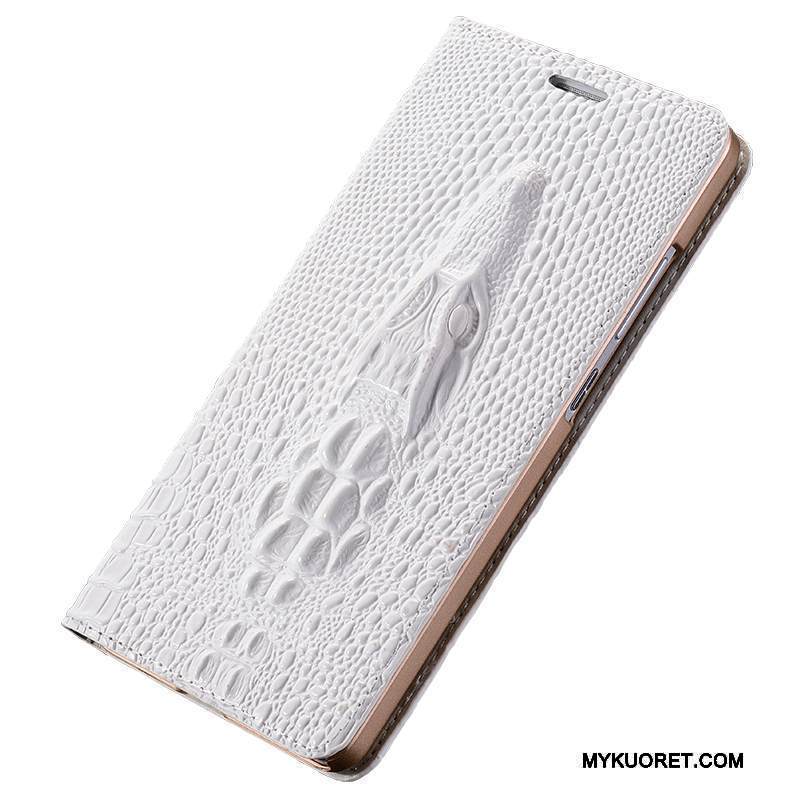 Kuori Mi Note Nahka Murtumaton Puhelimen Kuoret, Kotelo Mi Note Suojaus Valkoinen Pieni