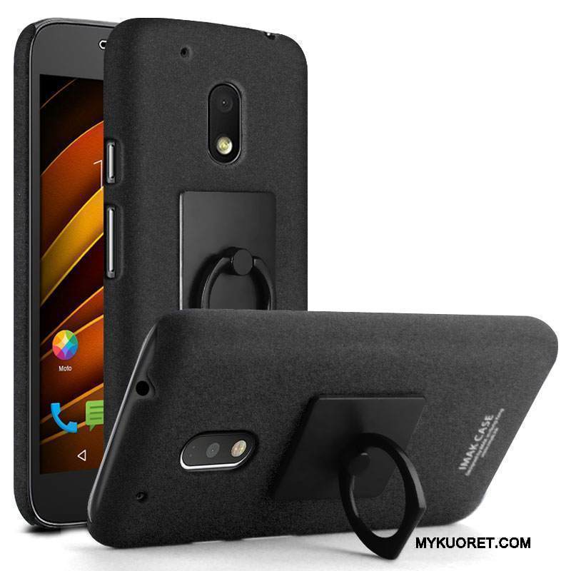 Kuori Moto G4 Play Laukut Niitti Cowboy, Kotelo Moto G4 Play Suojaus Pesty Suede Puhelimen Kuoret
