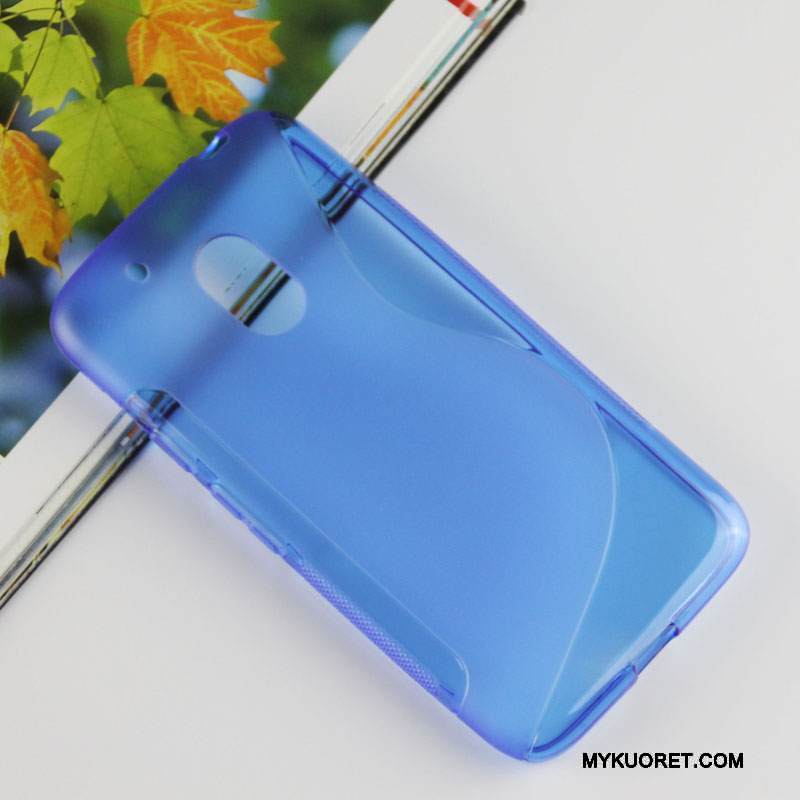 Kuori Moto G4 Play Pehmeä Neste Pesty Suede Sininen, Kotelo Moto G4 Play Suojaus Puhelimen Kuoret