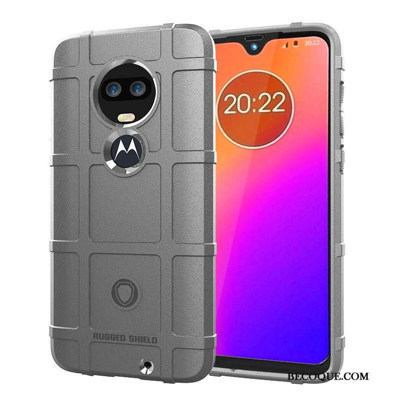 Kuori Moto G7 Luova Liukumaton Kolme Puolustusta, Kotelo Moto G7 Laukut Kukkakuvio Persoonallisuus