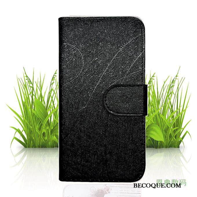 Kuori Moto G7 Nahka Musta Puhelimen Kuoret, Kotelo Moto G7 Suojaus