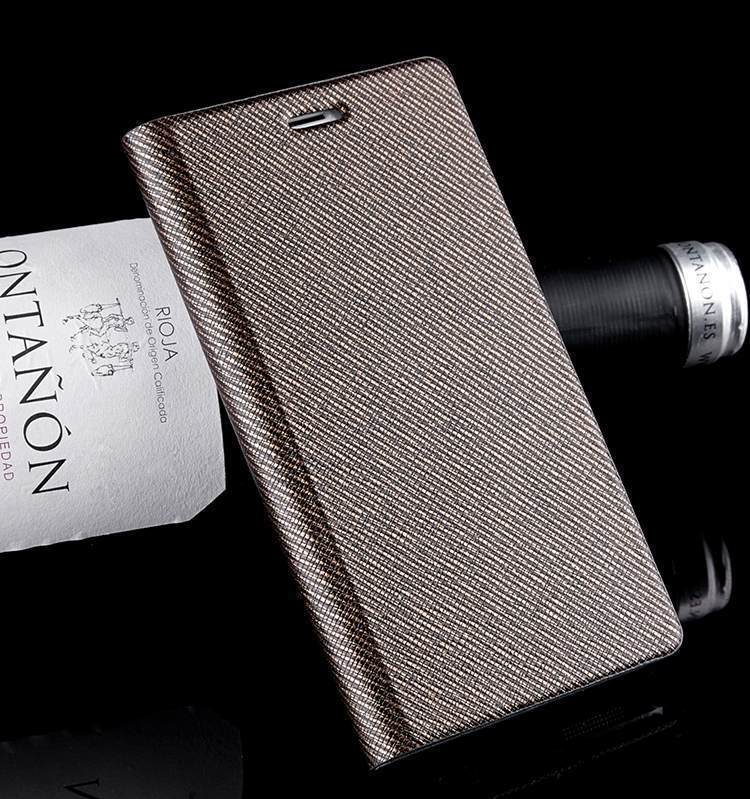 Kuori Moto X Nahka Murtumaton Harmaa, Kotelo Moto X Suojaus Puhelimen Kuoret