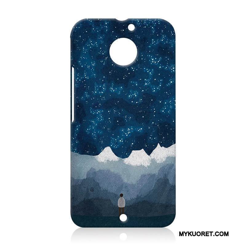 Kuori Moto X Suojaus Sininen Puhelimen Kuoret, Kotelo Moto X Kova Murtumaton