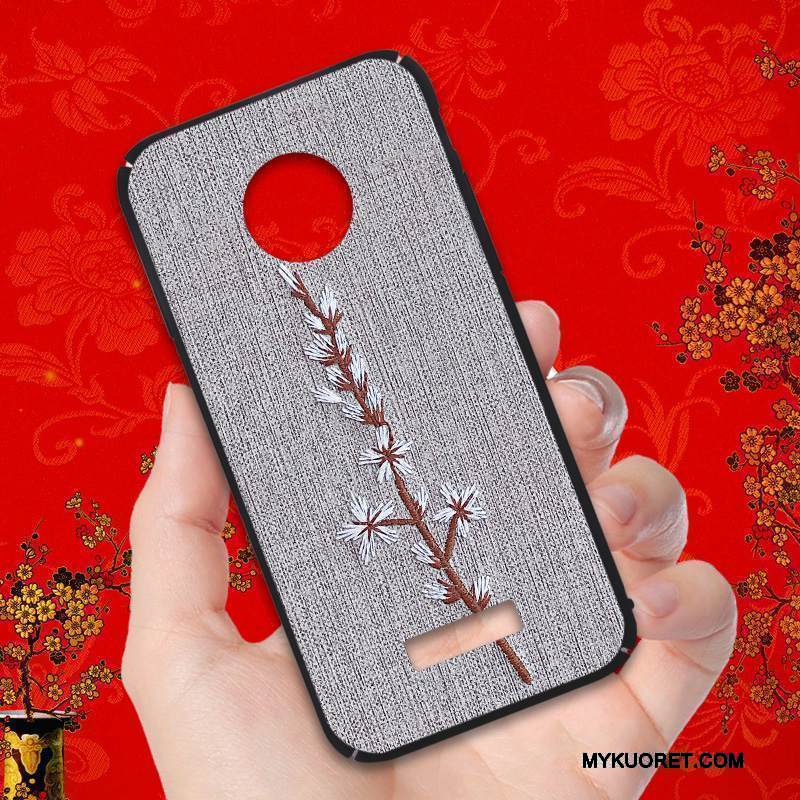 Kuori Moto Z Play Laukut Puhelimen Kuoret Vaalean, Kotelo Moto Z Play Suojaus Kova Murtumaton