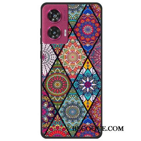 Kuori Motorola Edge 50 Fusion Mandala-kukka Kuori Motorola Edge 50 Fusion Mandala-kukka