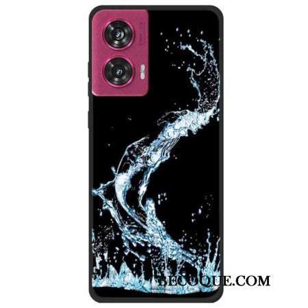 Kuori Motorola Edge 50 Fusion Siniset Vesipisarat Suojakuori