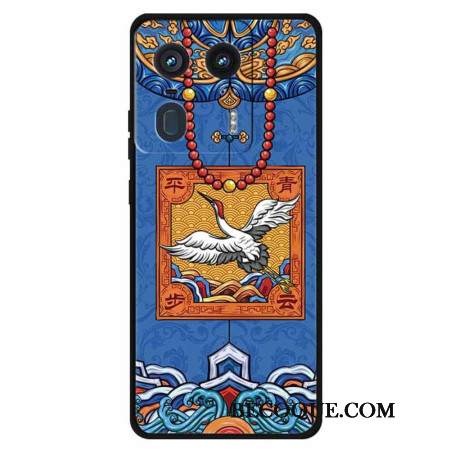 Kuori Motorola Edge 50 Ultra Azure-pilvet Kuori Motorola Edge 50 Ultra Azure-pilvet