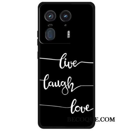 Kuori Motorola Edge 50 Ultra Live Laugh Love Kuori Motorola Edge 50 Ultra Live Laugh Love