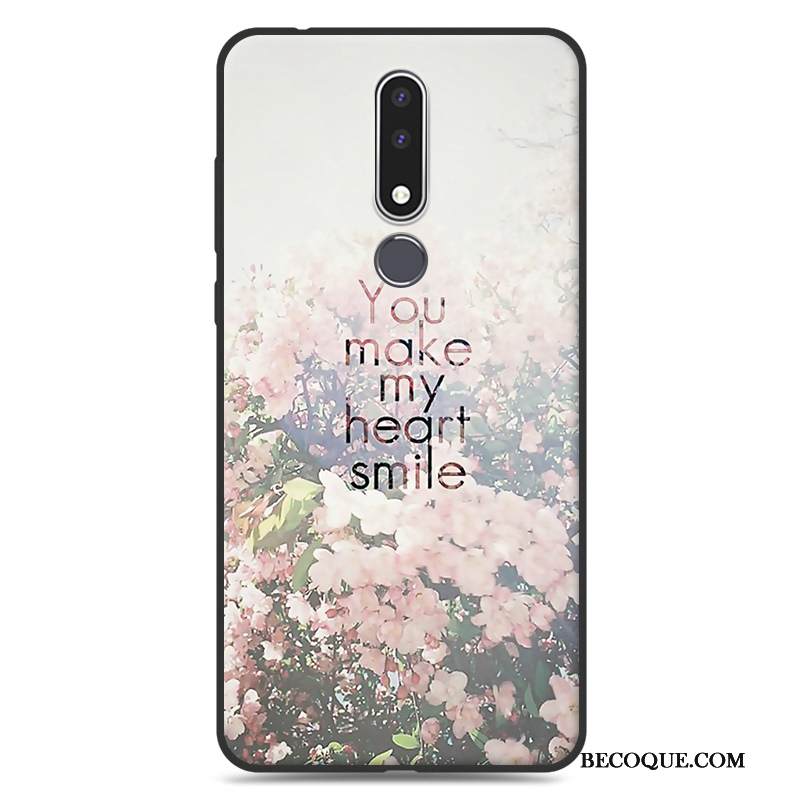 Kuori Nokia 3.1 Plus Sarjakuva Puhelimen Kuoret Persoonallisuus, Kotelo Nokia 3.1 Plus Laukut Murtumaton Valkoinen