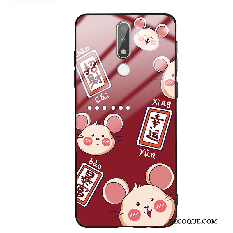 Kuori Nokia 3.1 Plus Suojaus Murtumaton Puhelimen Kuoret, Kotelo Nokia 3.1 Plus Silikoni Joulu Ihana