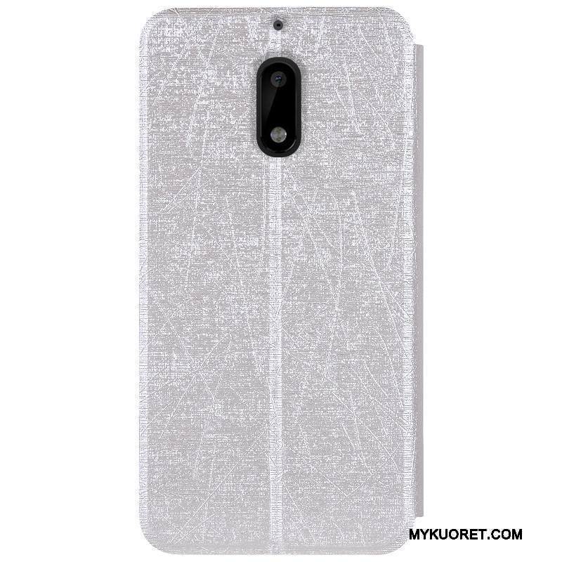 Kuori Nokia 6 Kuoret Sininen Hopea, Kotelo Nokia 6 Suojaus Murtumaton Väriset